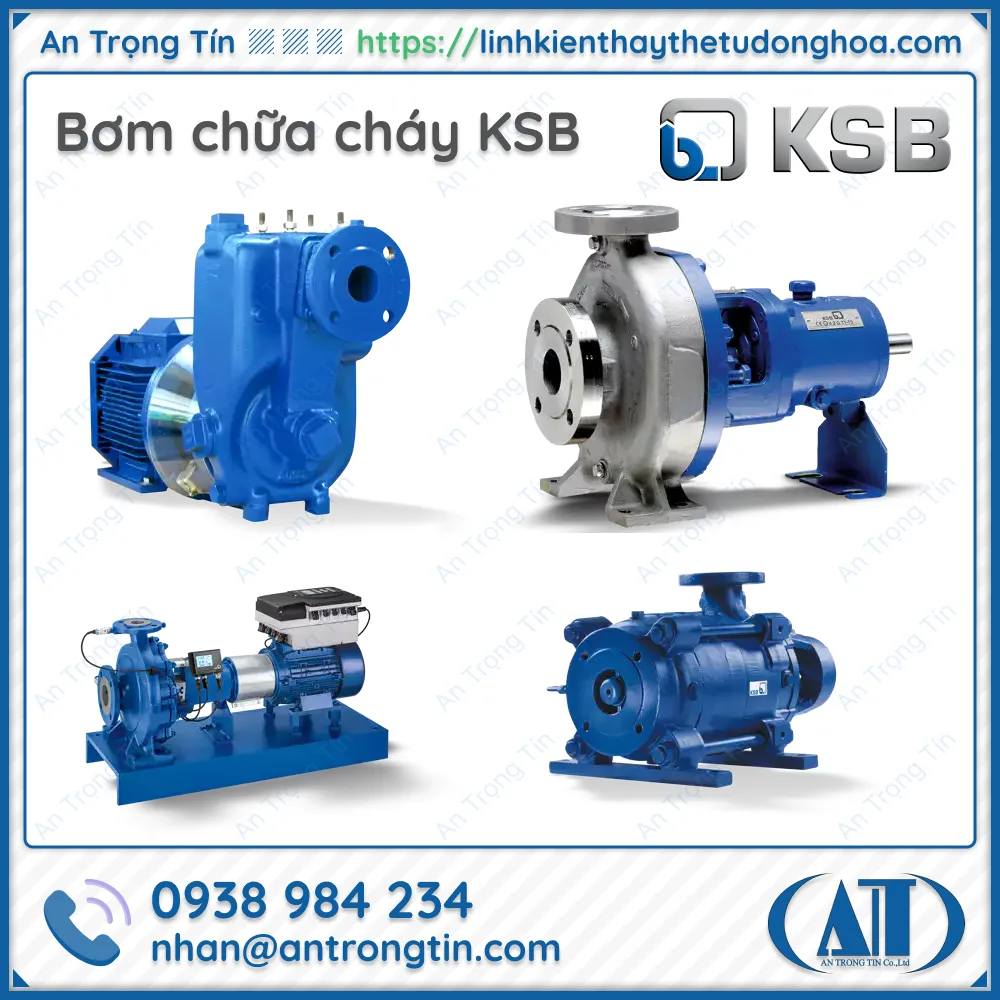 Bom KSB chua chay - Máy Bơm KSB – Bơm công nghiệp KSB Pump Bơm KSB chữa cháy