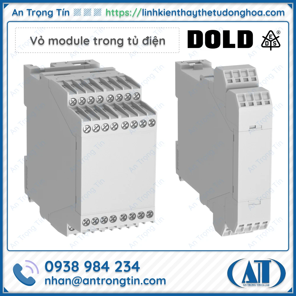 Vo module trong tu dien 1 - Vỏ bọc an toàn DOLD Vỏ module trong tủ điện