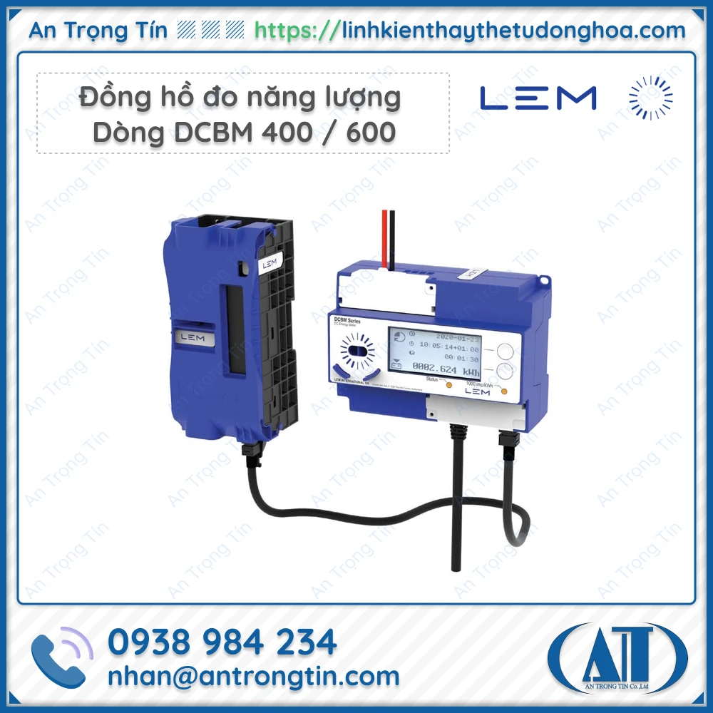 Dong ho do nang luong dong DCBM 400 600 - Đồng hồ đo năng lượng LEM Đồng hồ đo năng lượng LEM dòng DCBM 400 – 600