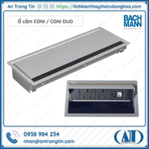 O cam Bachmann CONI CONI DUO - Ổ cắm âm bàn Bachmann Ổ cắm Bachmann CONI_CONI DUO