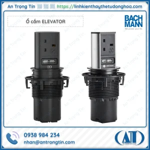 O cam Bachmann ELEVATOR - Ổ cắm âm bàn Bachmann Ổ cắm Bachmann ELEVATOR