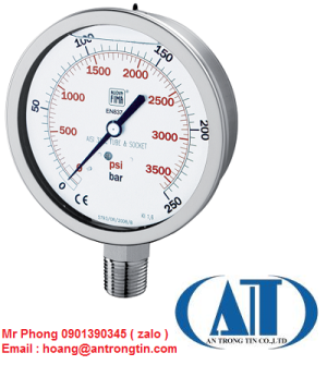 MGS44 1 - Đồng hồ đo áp suất Nouva Fima MGS44 1 - Đồng hồ đo áp suất Nouva Fima
