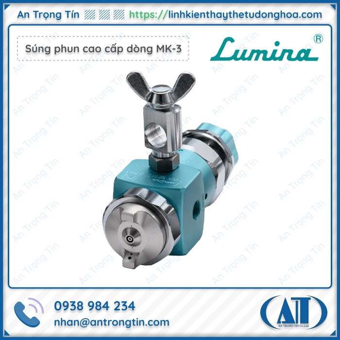 Sung phun Lumina cao cap dong MK 3 Fuso Seiki - Súng phun tự động Lumina Fuso Seiki Súng phun Lumina cao cấp dòng MK-3, Fuso Seiki