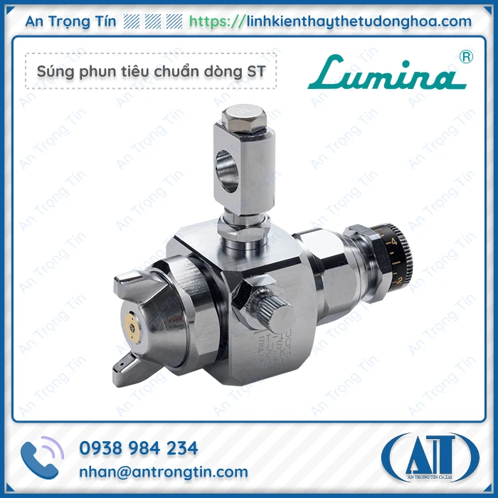 Sung phun Lumina tieu chuan dong ST Fuso Seiki - Súng phun tự động Lumina Fuso Seiki Súng phun Lumina tiêu chuẩn dòng ST, Fuso Seiki